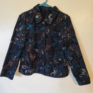 Floral Reversible Women's Jacket